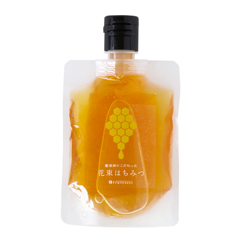 国産 はちみつ 純粋 無添加 百花蜜 花束はちみつ 130g 蜂蜜 パウチ 山間採蜜 国産100％