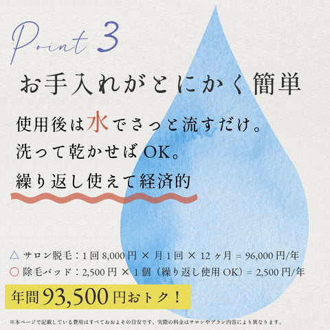 ナノガラス 除毛パッド 蓋つき