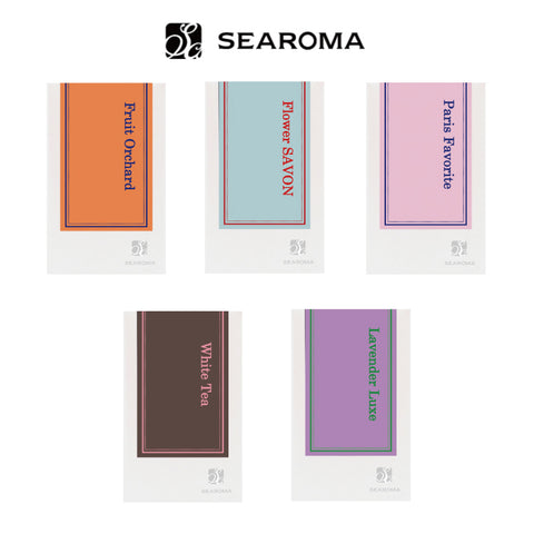 消臭・抗菌 アロマディフューザー SEAROMA 専用香料 6本セット